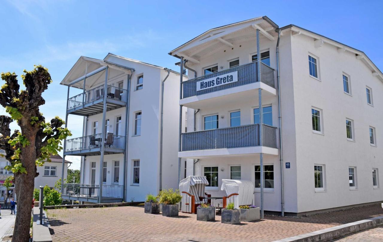 Appartementhaus Greta Im Ostseebad Sellin  Dış mekan fotoğraf